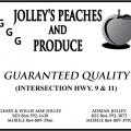 Jolley's Peaches and Produce